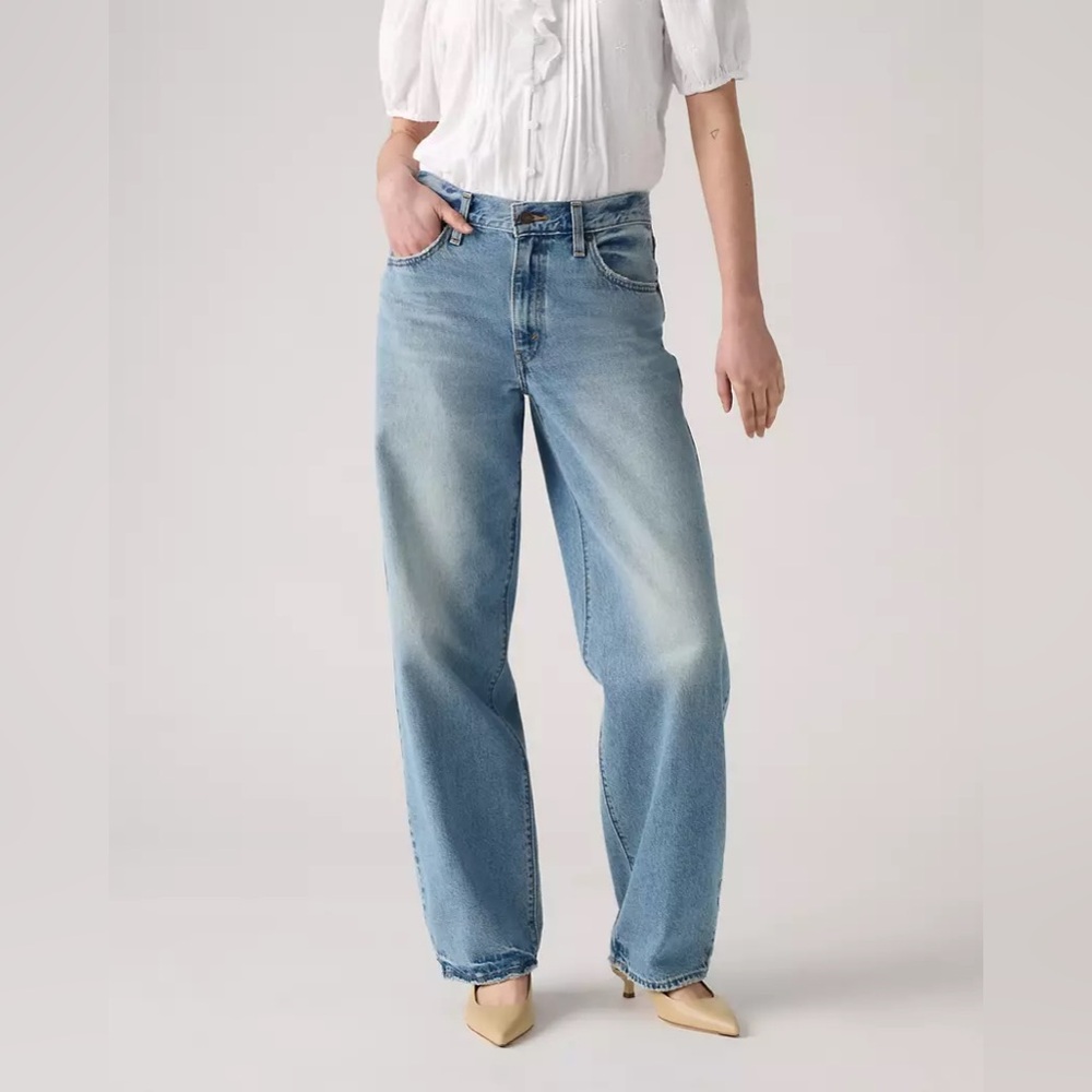 Levi’s premium denim baggy Dad jeans